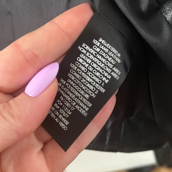 Alice & Olivia “Always Right” Leather Jacket - Picture 5 of 6